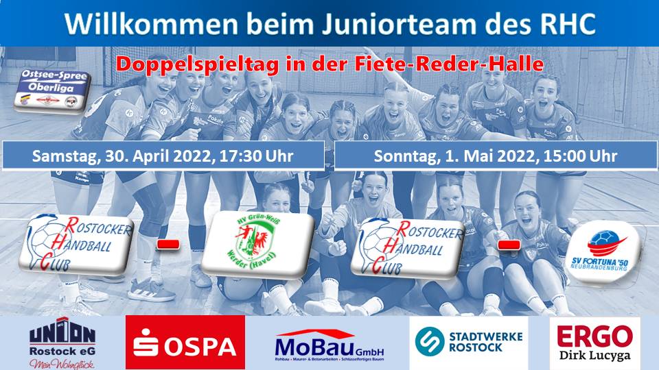 Juniorteam mit Doppelspieltag