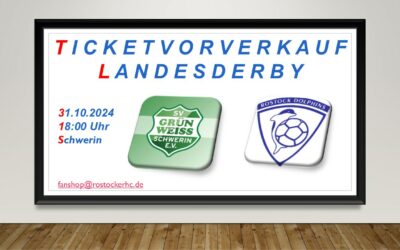 Vorverkauf für Landesderby am 31. Oktober startet